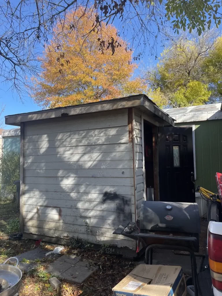 flower mound shed removal company